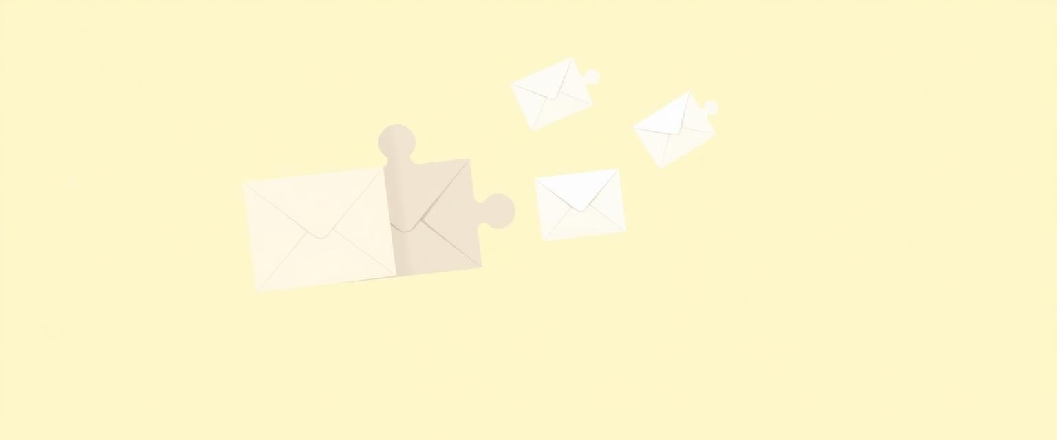 Puzzle envelopes — message rewriting