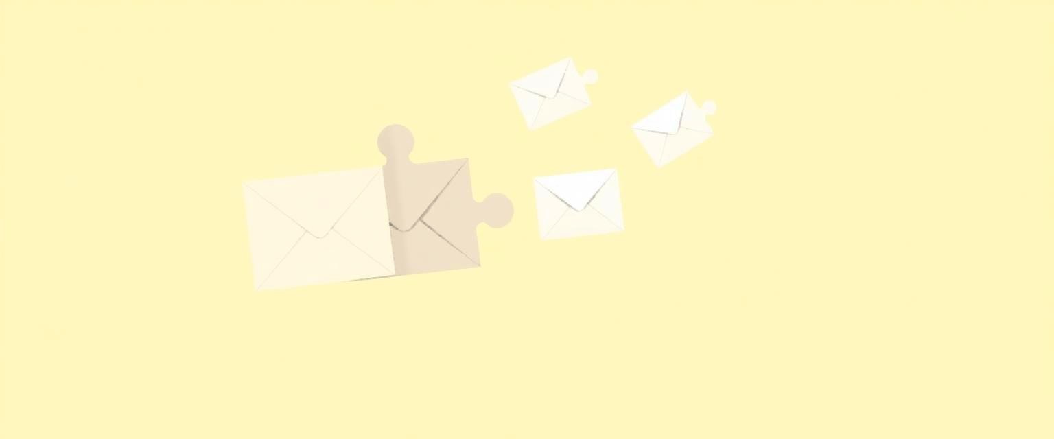 Puzzle envelopes — message rewriting